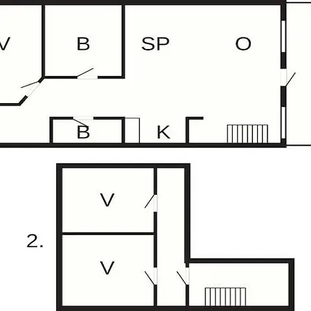 6 Person In Apartment Brovst